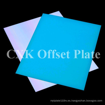 Impresión Sensitive Offset UV CTP Plate